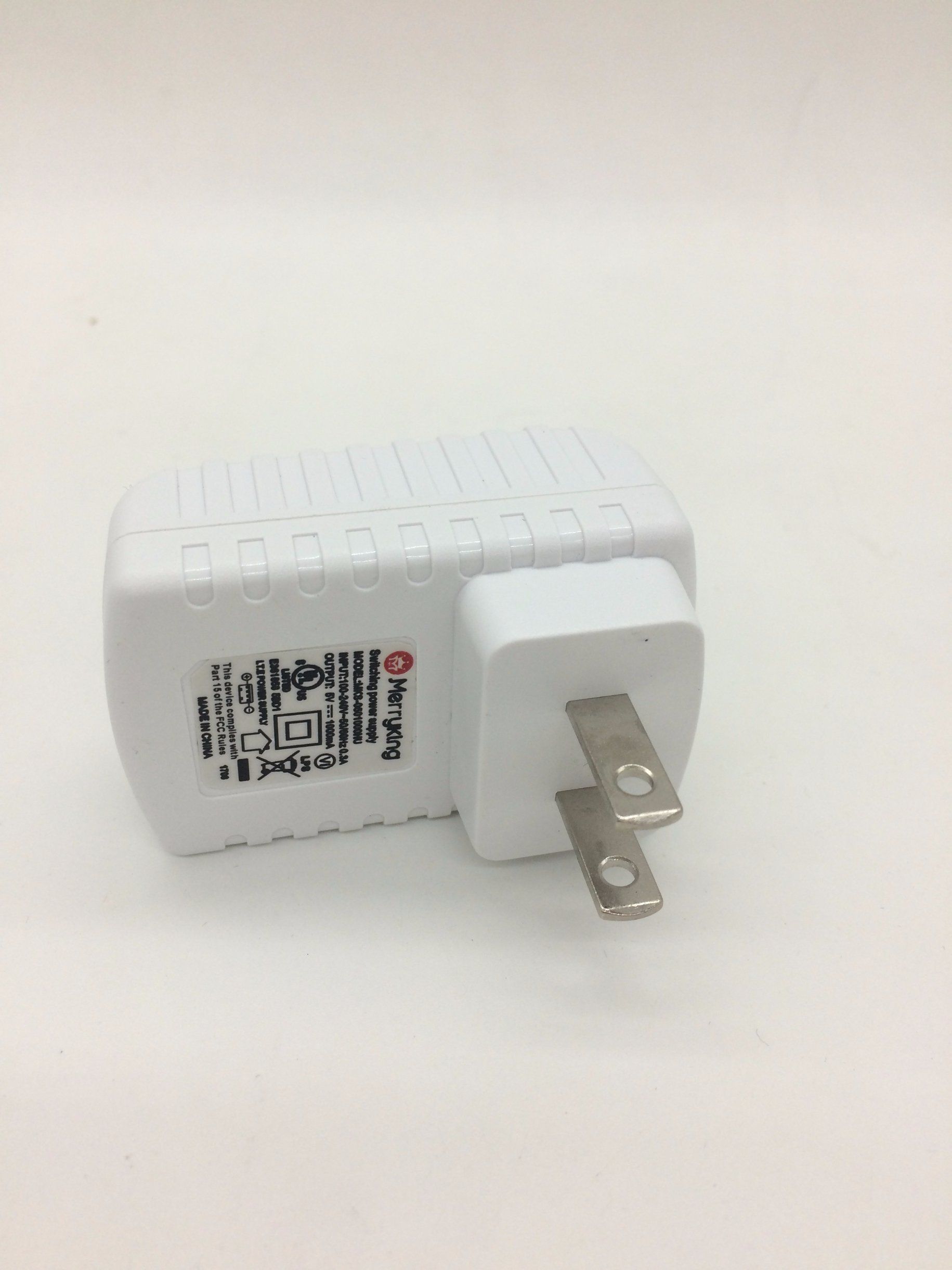 110V-240V 5V 2A USB Power Adapter with UL cUL FCC