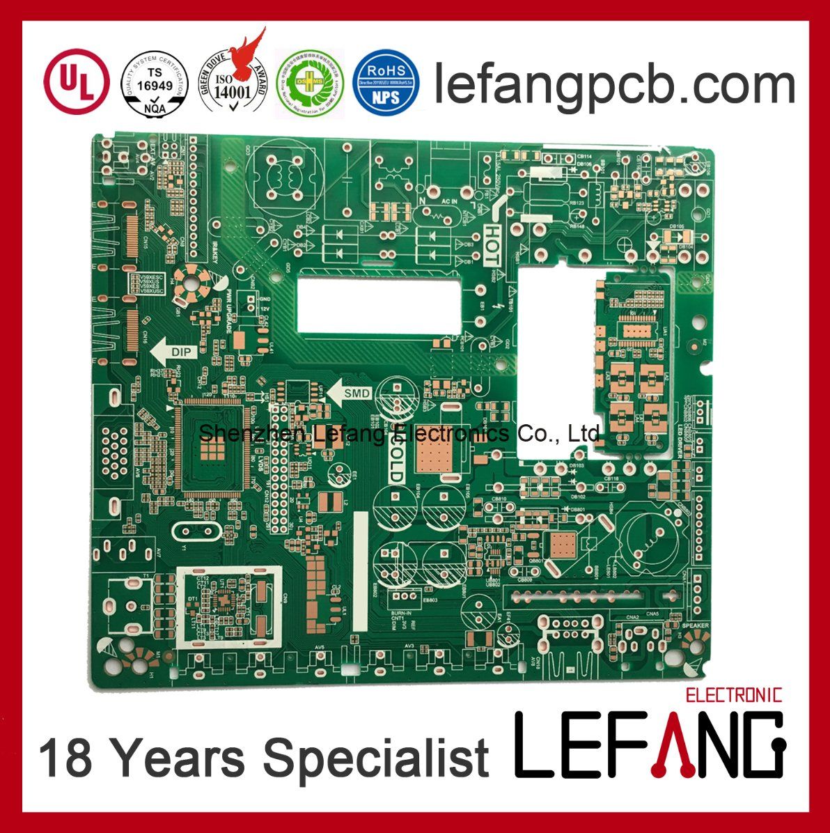 Circuit Board PCBA & PCB Manufacturer with ISO 14001 Certification