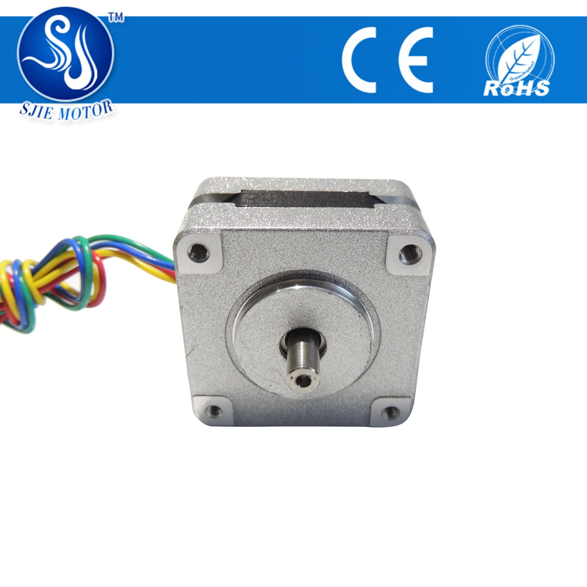 39mm 1.8 Degree NEMA16 Stepper Motor with Leads 4 Length 20mm 22mm