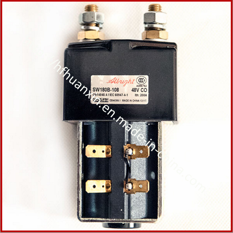 Electric Magnetic Albright Contactor for Electric Forklift Sw180b-108