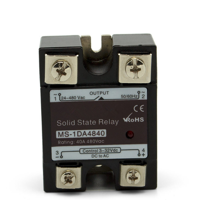 Factory Supply SSR-40da 40A Solid State Relay