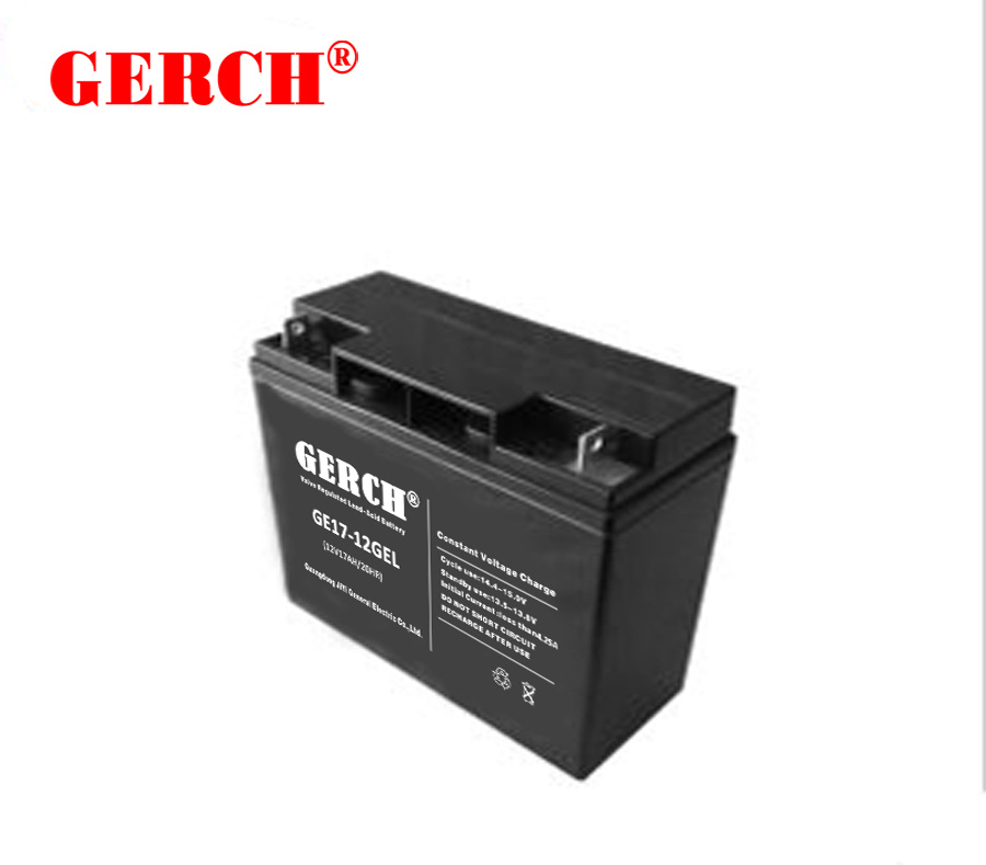 12V 17ah Maintenance Free Gel Battery Manufacturer for UPS, EPS, Telecom, Medical Deivce, Telecom, Solar System, Mining Light, LED Light, Power Bank