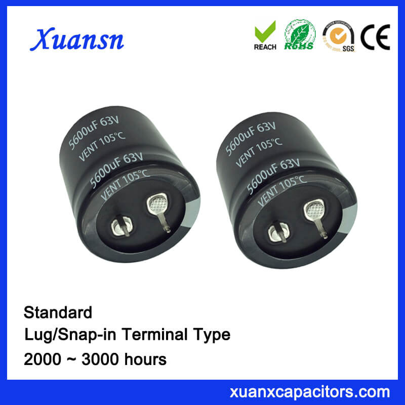 Snap in Electrolytic Capacitors 5600UF 63V
