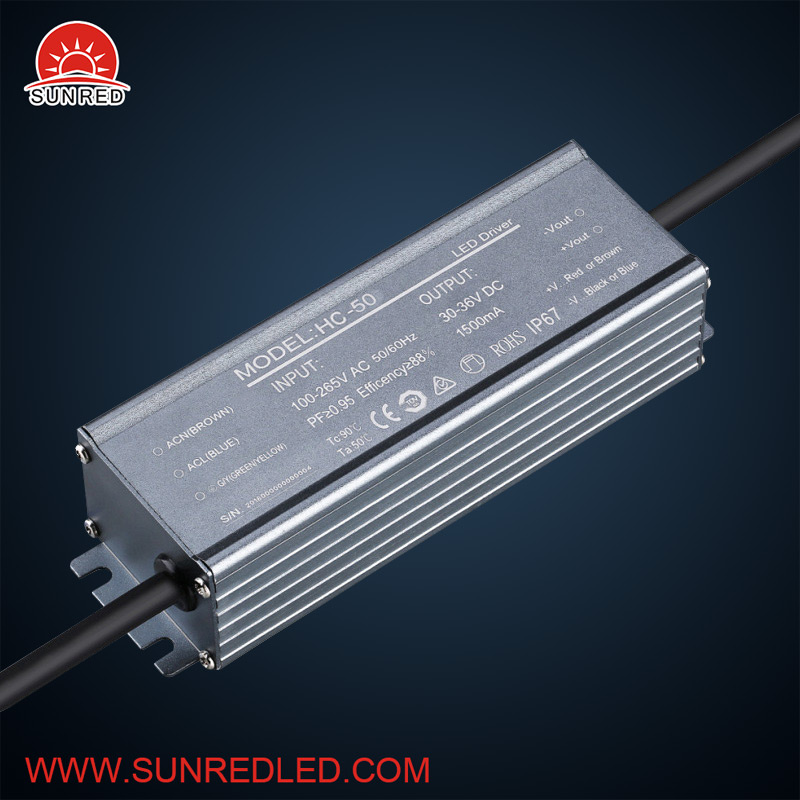1-50W RoHS LED Power Supply for LED Flood Lightings