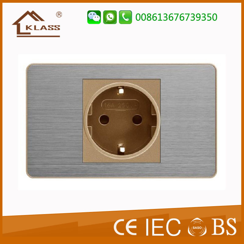 15A Germany Electric Socket/Wall Socket
