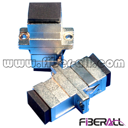 Metal Fiber Optical Adapter SC/PC Sm Simplex