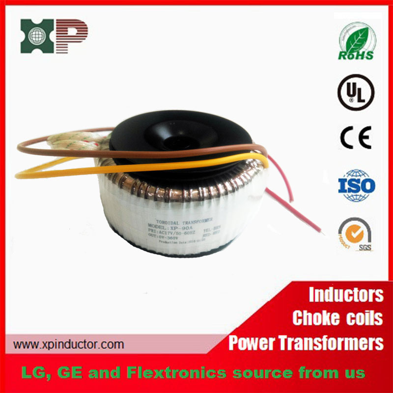 UL Certificated 90va Audio and Lighting Toroidal Power Transformer