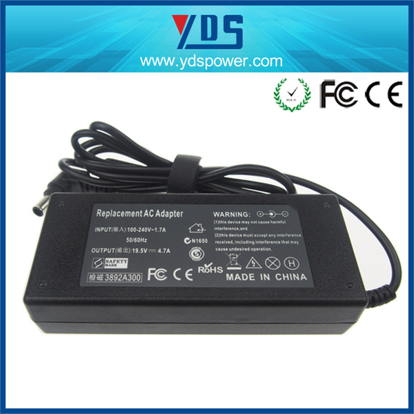 19.5V 4.7A 92W Laptop AC Adapter for Sony