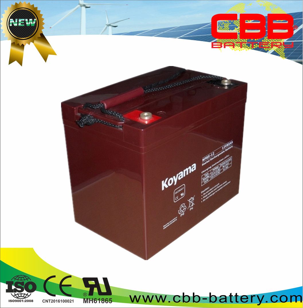 12V 85ah Lead Acid Deep Cycle Battery Back up Battery