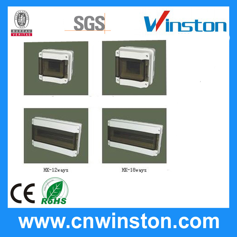 HK Surface Type Plastic Distribution Box with CE