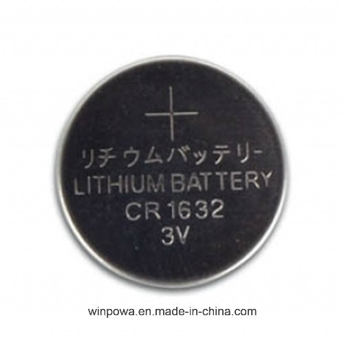 3V Lithium Primary Button Cell Battery Cr1632