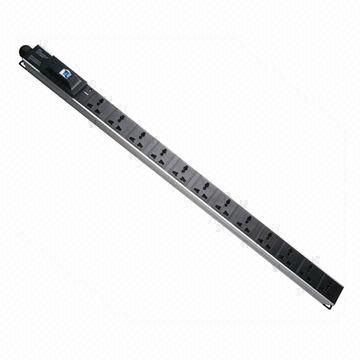 PDU, Us Plug Socket, 8-Way Socket, 10A, 19-Inch