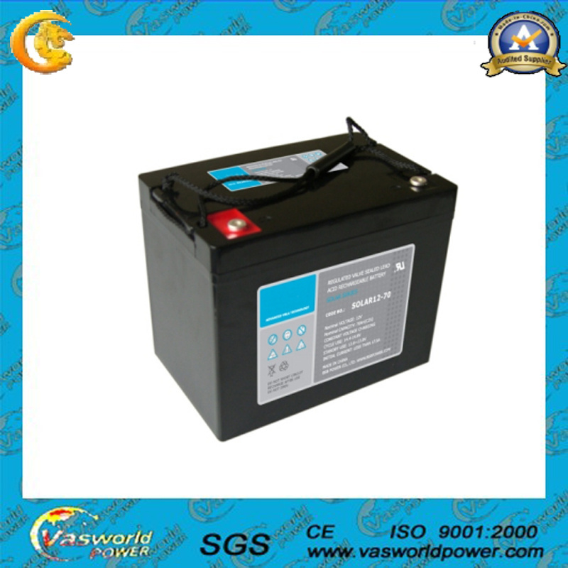 High Performance 12V70ah Solar UPS Battery