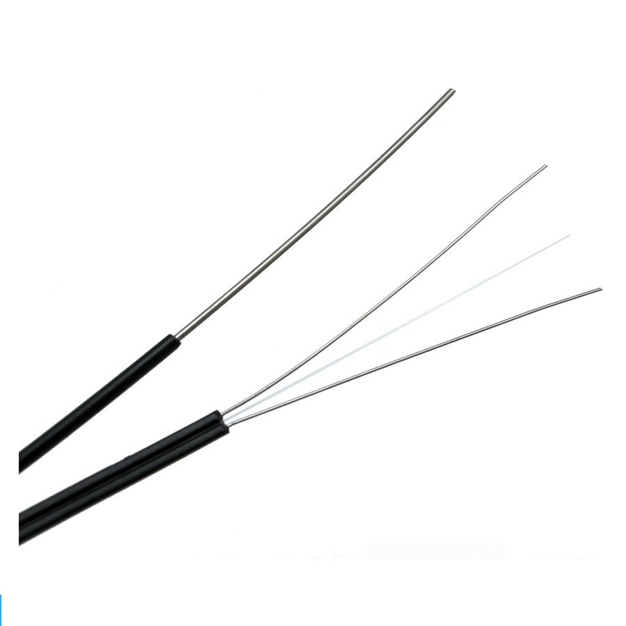 Flat Shape FTTH 1core G657A LSZH Fiber Optical Drop Cable/Indoor Butterfly Drop Cable