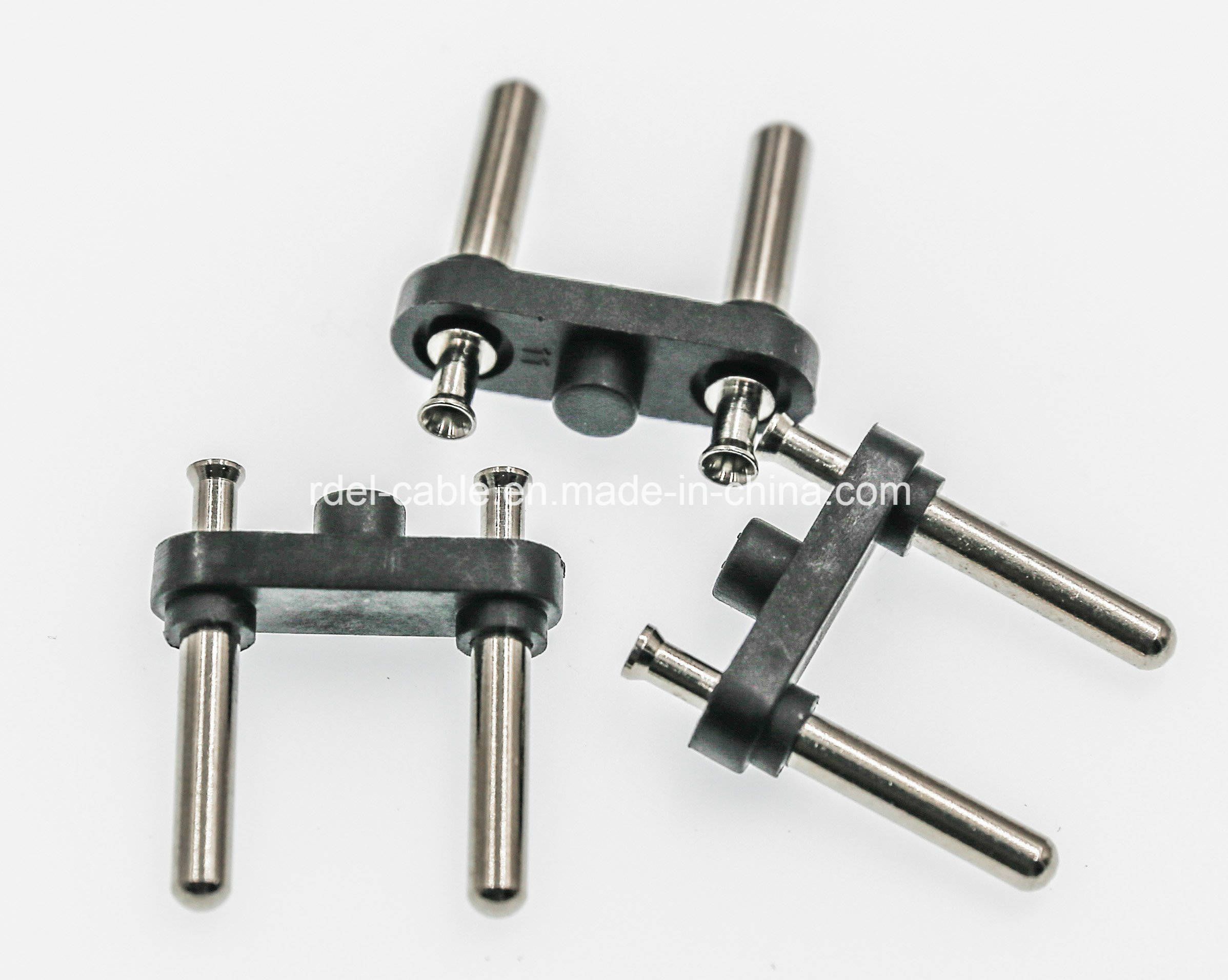 4.0mm 4.8mm Middle East Plug Inserts Hollow Solid Pins 6A 10A