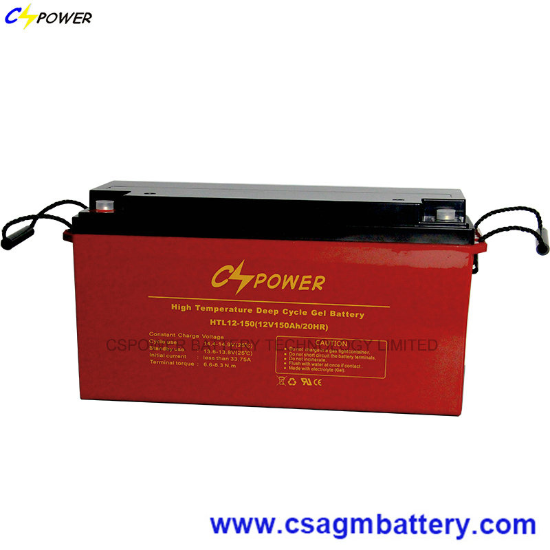 Rechargeable Battery 12V150ah Deep Cycle Gel for Solar Panel