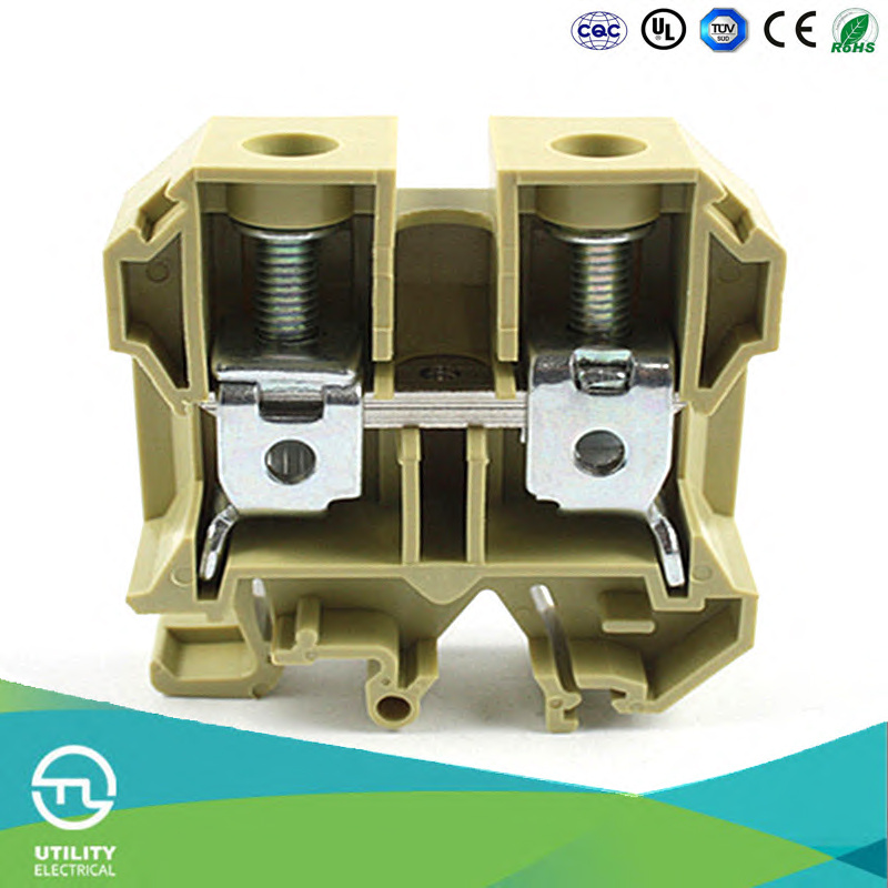 Screw Plastic Terminal Blocks Jut2-35 35mm 125A 800V