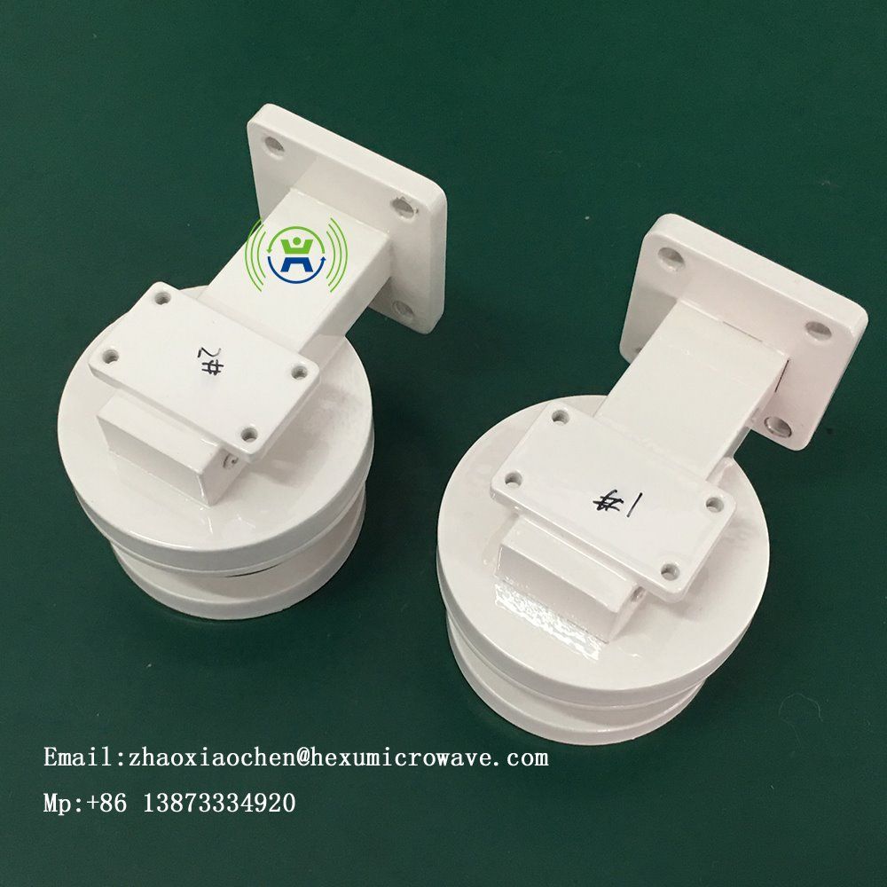 RF Equipment Waveguide Rotary Joint Have White Painting