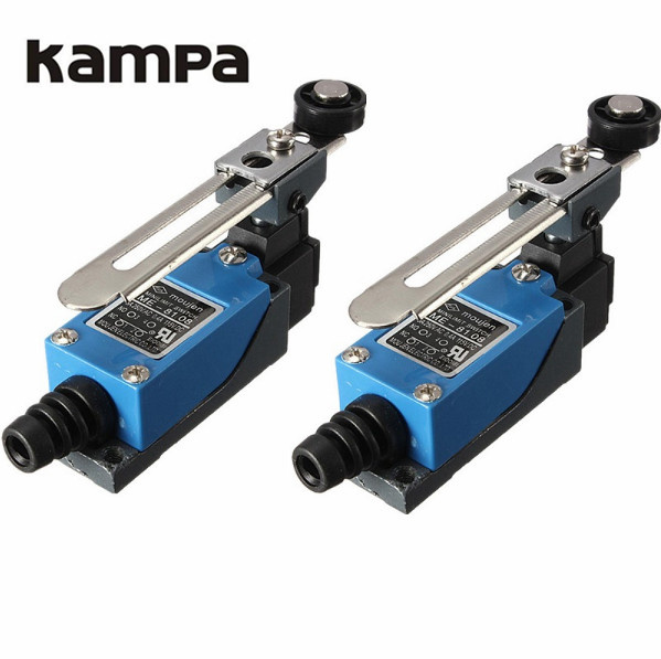 Waterproof Me-8108 Momentary 10A 380VAC Roller Arm Type Limit Switch for CNC Mill Laser Plasma