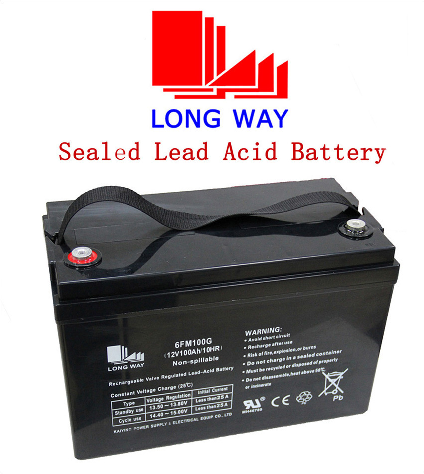 2V100ah Rechargeable Lead Acid AGM 2V UPS Battery