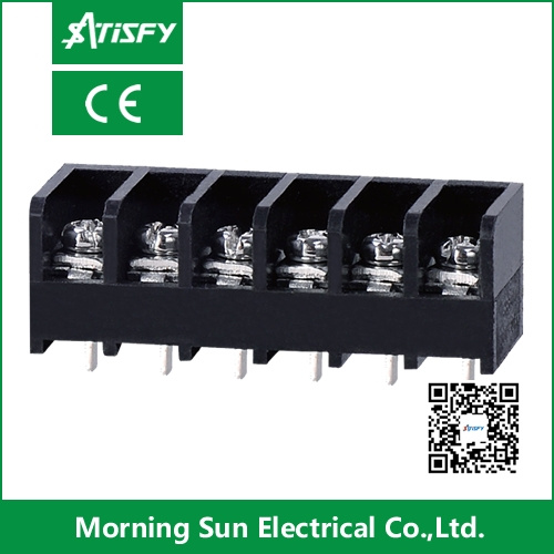 Barrier Terminal Block 6.35mm Pitch 6 Way