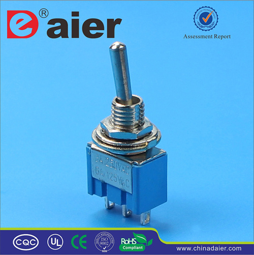 CE Certification on-on Spdt Mini Toggle Switch (MTS-102)