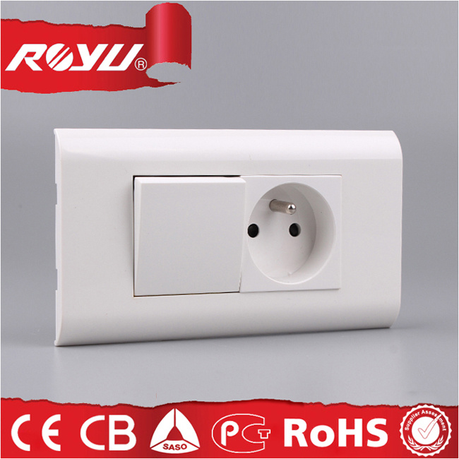 CE Certificate Module Type 16A Combined Switch Socket