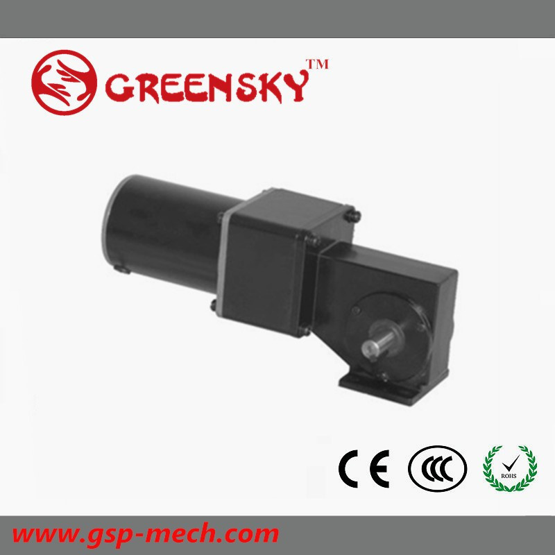 84W DC Brushed Worm Gearbox Electrical Motor