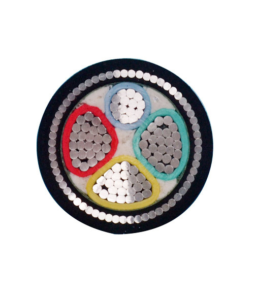 Aluminium Electrical Cable XLPE Cable 4X185mm2