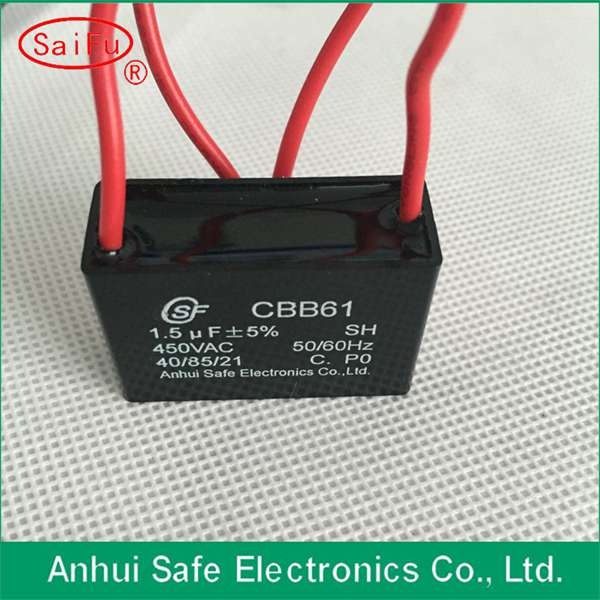 Fan Motor 300VAC Ceiling Fan 5 Wire Cbb61 Capacitor