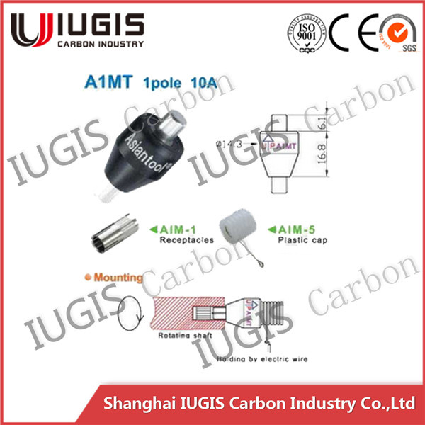 A1mt Mercury Slip Ring for Cable Wheel Use 1 Pole