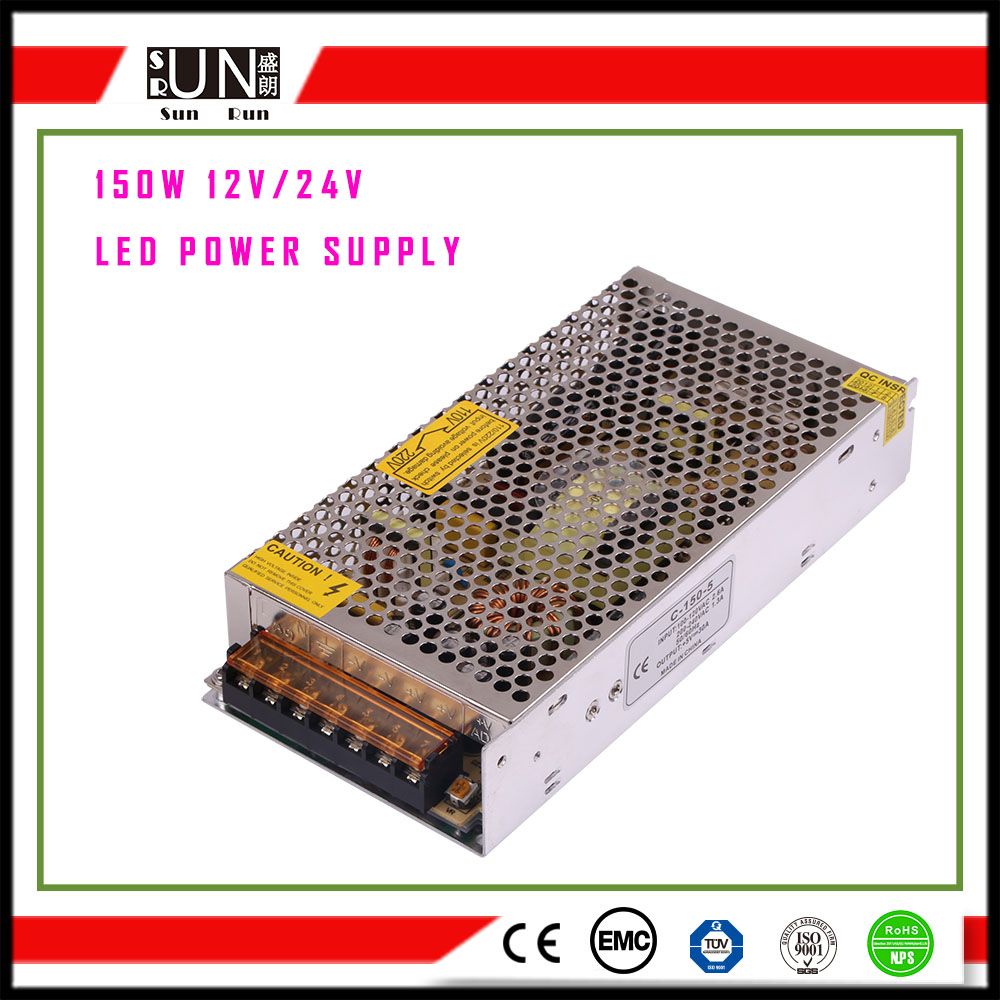 200W Power Supply, DC24V Switching Power Supply for LED Strips