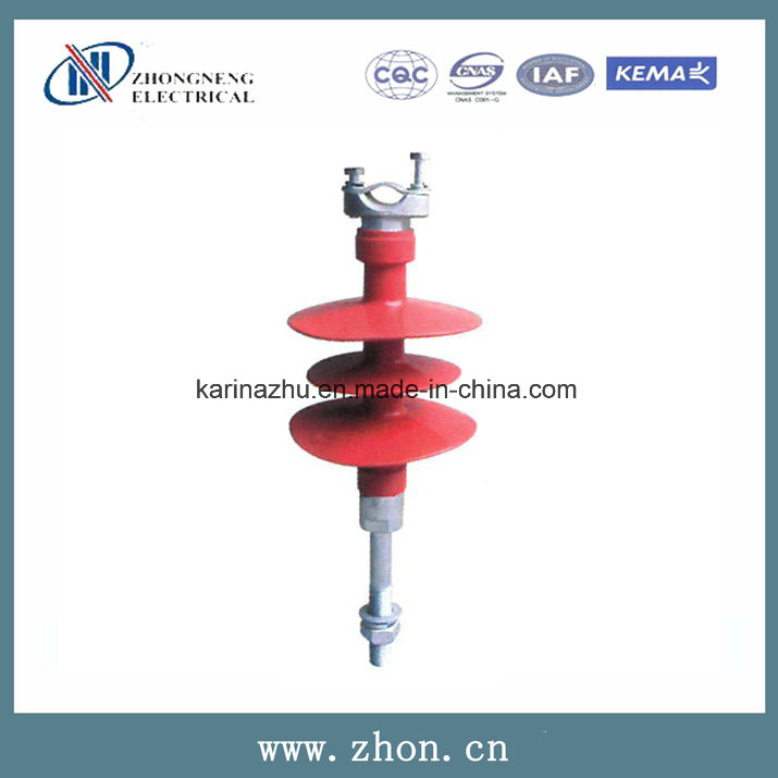 Fpq-10-4t 10kv Pin Polymeric Insulator, Pin Fitting Composite Pin Insulator
