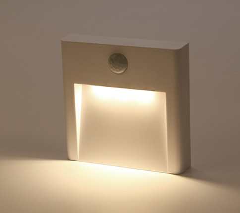 Smart LED Sensor Human Body Intelligent Night Light on Wall (lithium battery)
