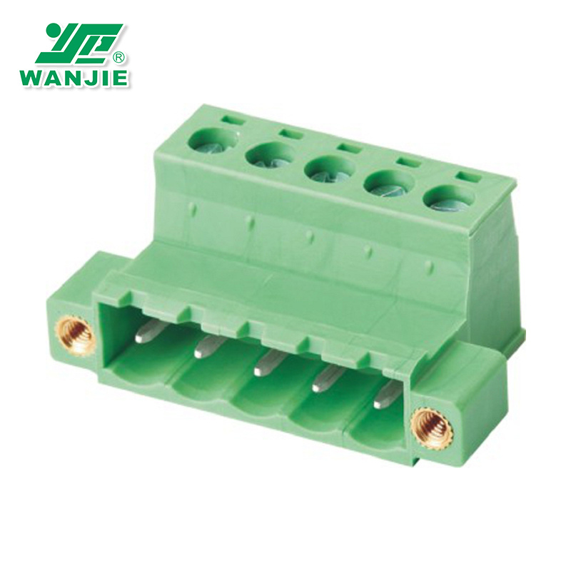 Pluggable Terminal Block Wj2edgkrn, Pitch 5.08mm