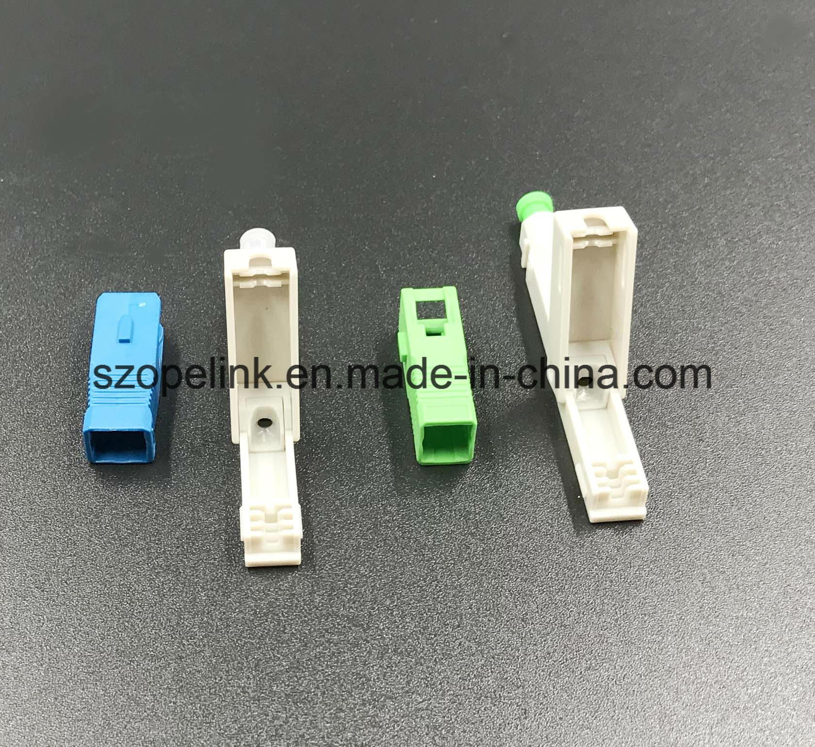 Optical Fiber Fast Connector for Patch Cord Applied in Network and Wireless