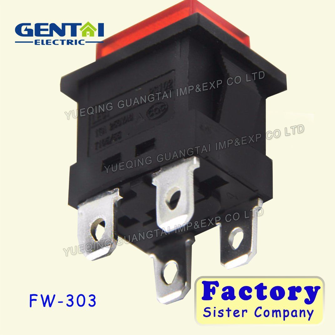 4 Pin Illuminated Momentary Push Button Switch
