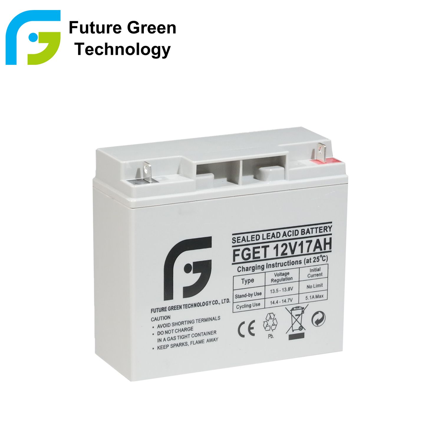 12 Volt 17ah SLA Rechargeable Battery for Generator