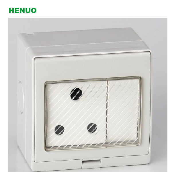 South Africa Outdoor IP65 Waterproof Wall Socket and Switch