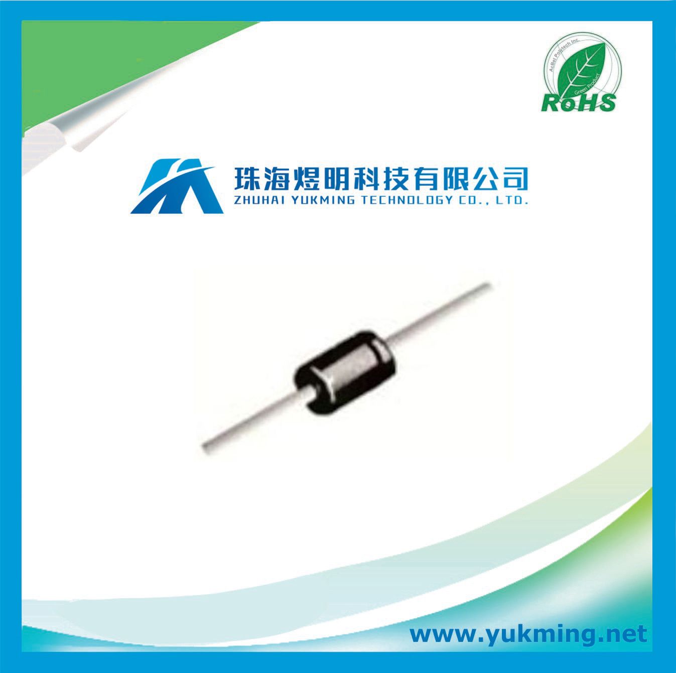 1.0W Zener Diode of Electronic Component for PCB Assembly