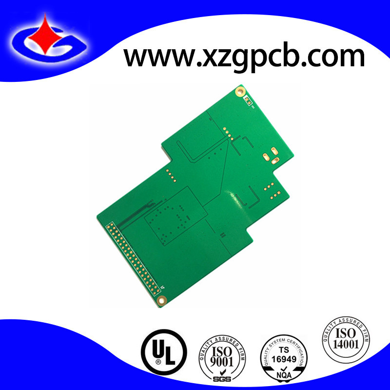 2 Oz Printed Circuit Board Rigid PCB with Gold Plating