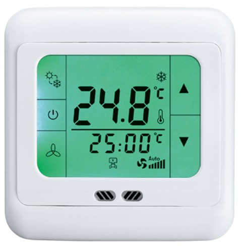 Programmable Touch Screen Thermostat for Fan Coil Unit (HTW-21-F18)