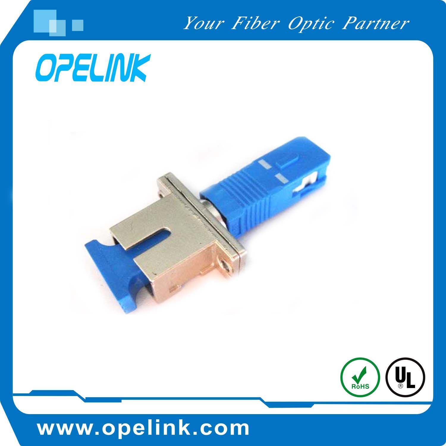 Fiber Optical Adapter Simplex Sm for Fiber Cable