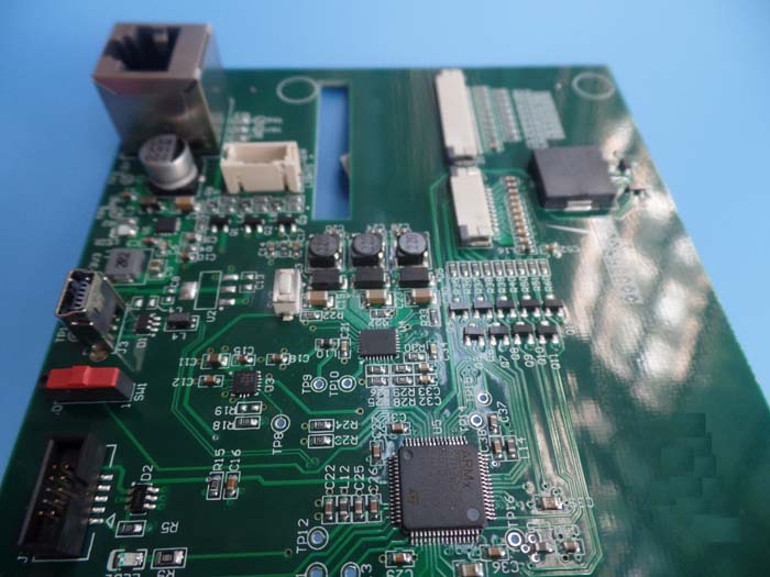 PCB Assembly 4 Layer Green Soldermask with HASL Lead Free