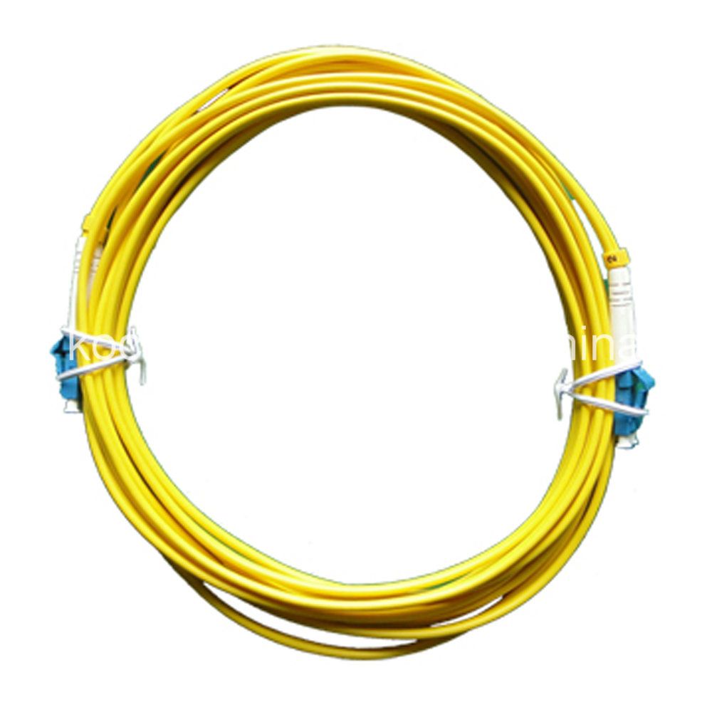 LC/PC Duplex Siglemode Fiber Optic Patchcord Cable
