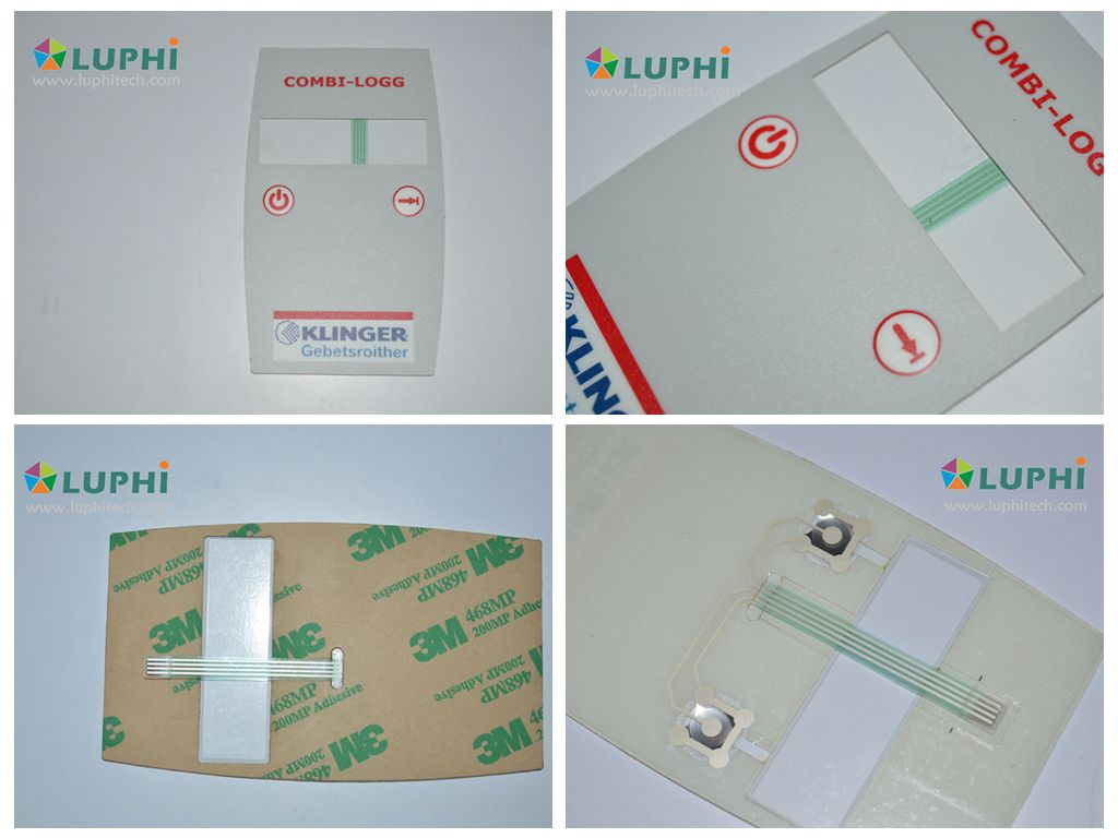 Metal Dome Keypad Control Switch Overlay Membrane Switch