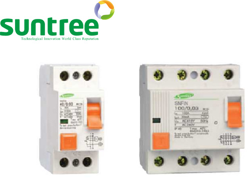 Snfin RCD Leakage Circuit Breaker with Good Quality
