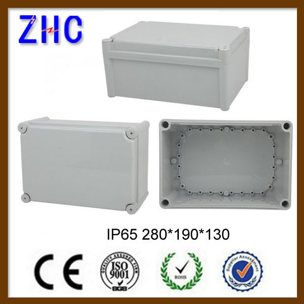 280*190*130 Waterproof Plastic Enclosures Surface Mounted Distribution Box