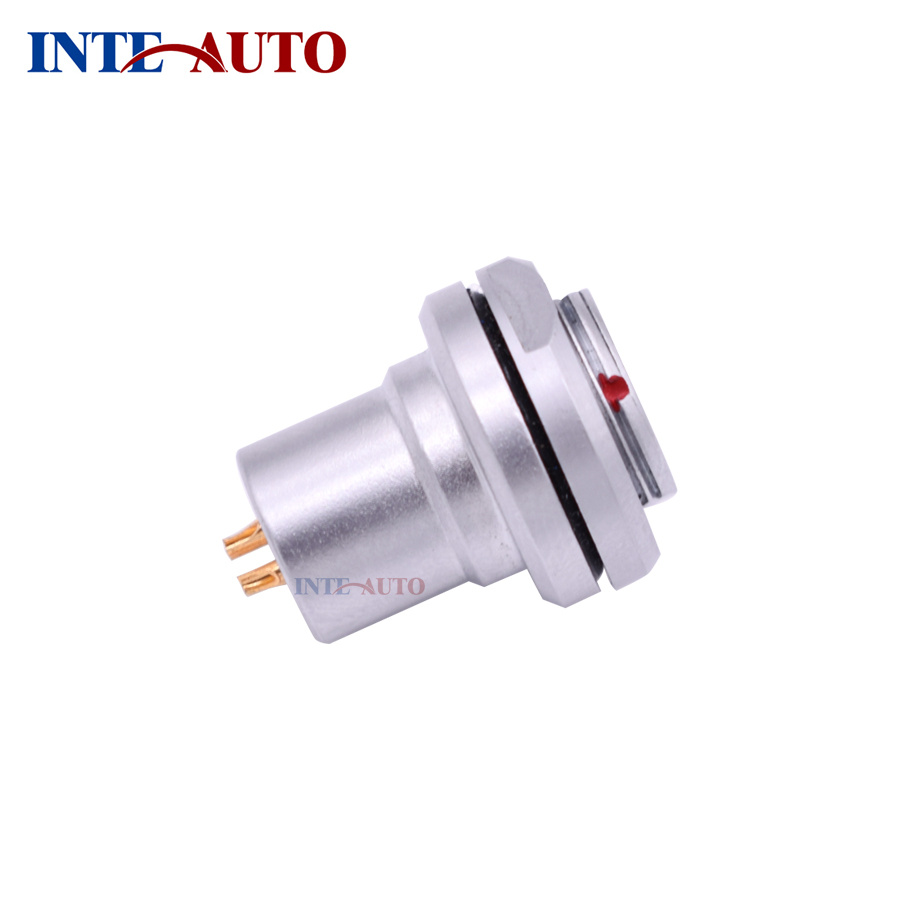 Waterproof M14 4 Way IP68 Hermetic Panel Receptacle