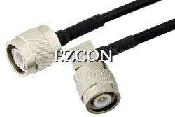 TNC Male to TNC Male Right Angle Cable
